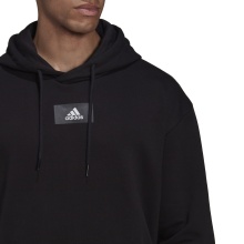 adidas Kapuzenpullover Essentials Feelvivid Baumwolle schwarz Herren